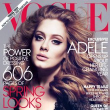 Adele @ Vogue US March 2012