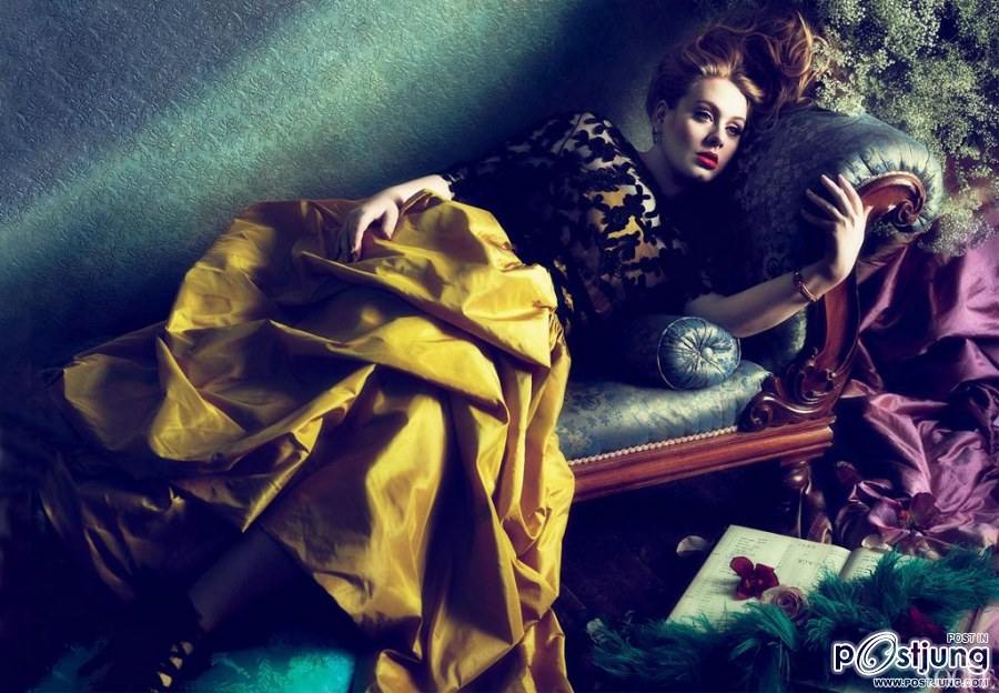 Adele @ Vogue US March 2012
