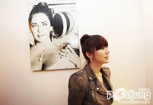 ยุนอึนเฮ - W Korea cartier magazine ( 'CARTIER' ณ Rue de La Paix กรุงปารีส )