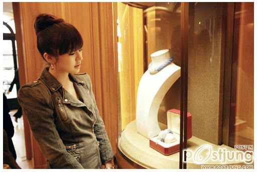 ยุนอึนเฮ - W Korea cartier magazine ( 'CARTIER' ณ Rue de La Paix กรุงปารีส )