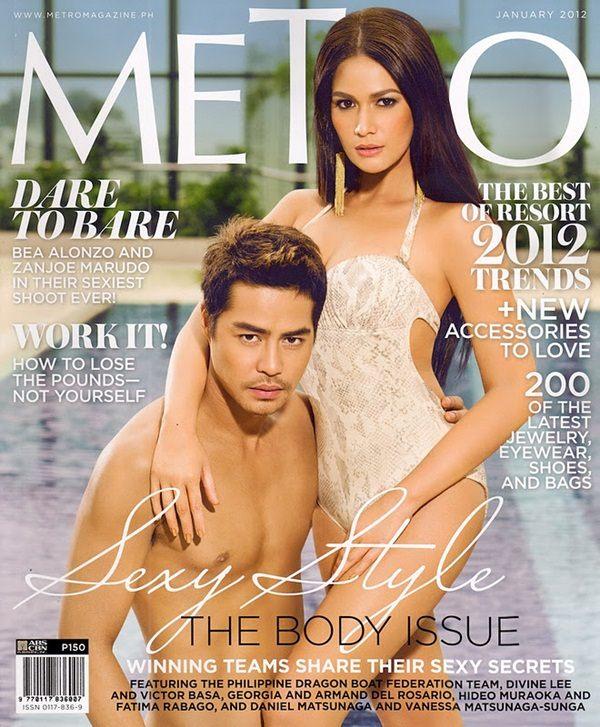 Bea & Zanjoe @ Metro Magazine January 2012