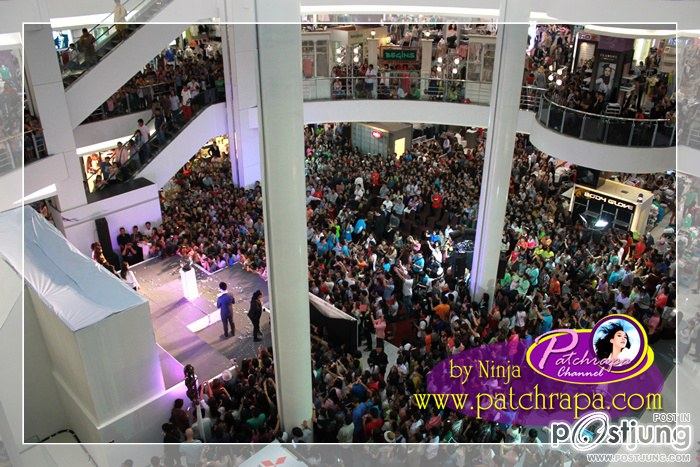 จัดเต็ม!! ประมวลภาพ "อั้ม พัชราภา"สวยเริ่ดเจิดจรัส @ Laemtong Motor Show2012!!