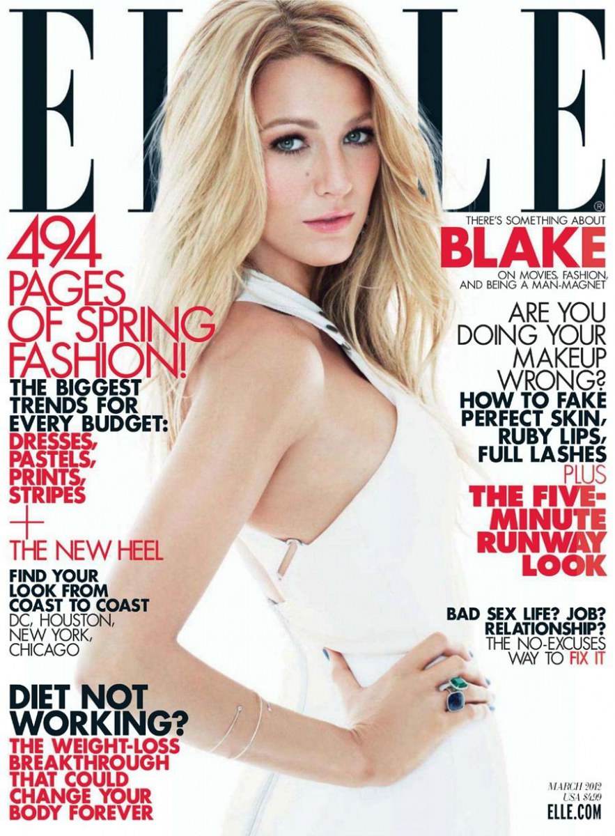 Blake Lively @ Elle US March 2012