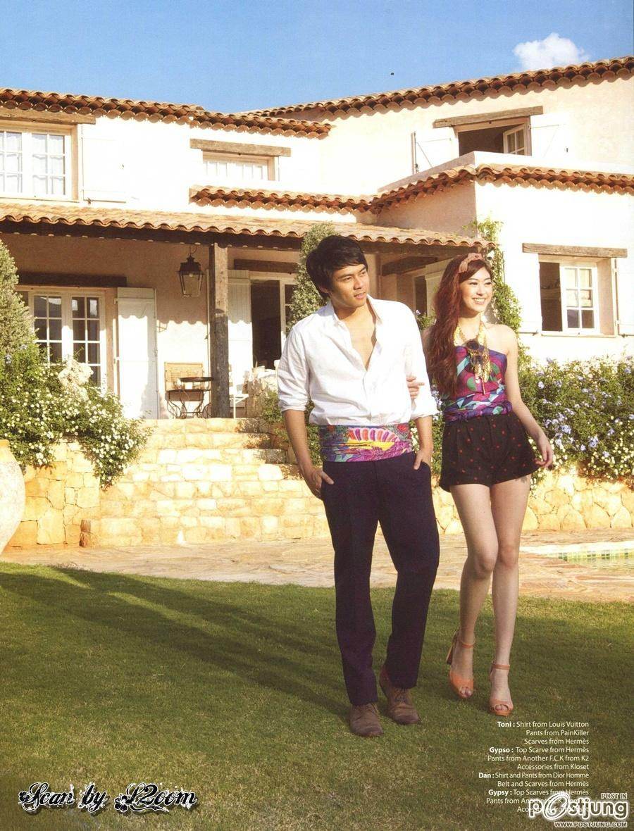 แดน วรเวช ,โทนี่ รากแก่น และสองพี่น้องยิปซี ยิปโซ @ HONEYMOON+TRAVEL  no.117 February 2012