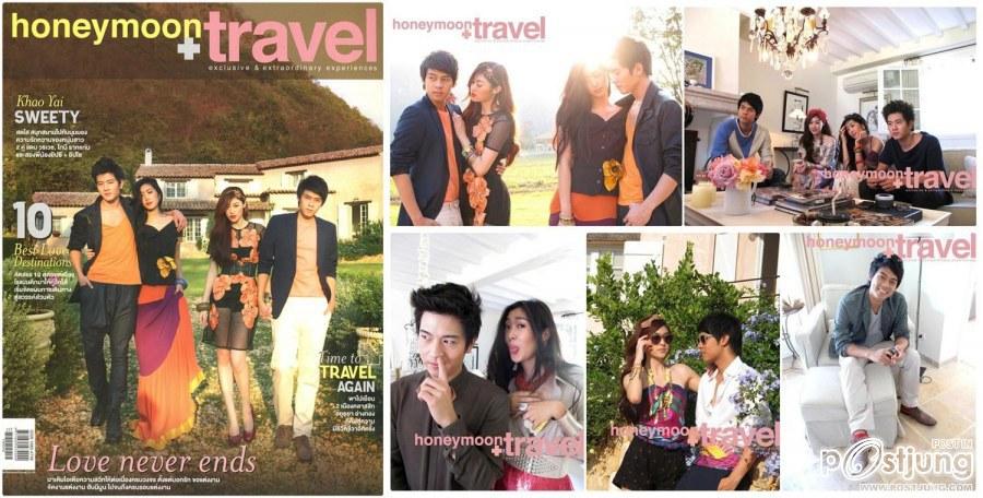แดน วรเวช ,โทนี่ รากแก่น และสองพี่น้องยิปซี ยิปโซ @ HONEYMOON+TRAVEL  no.117 February 2012