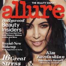 Kim Kardashian @ Allure Magazine March 2012