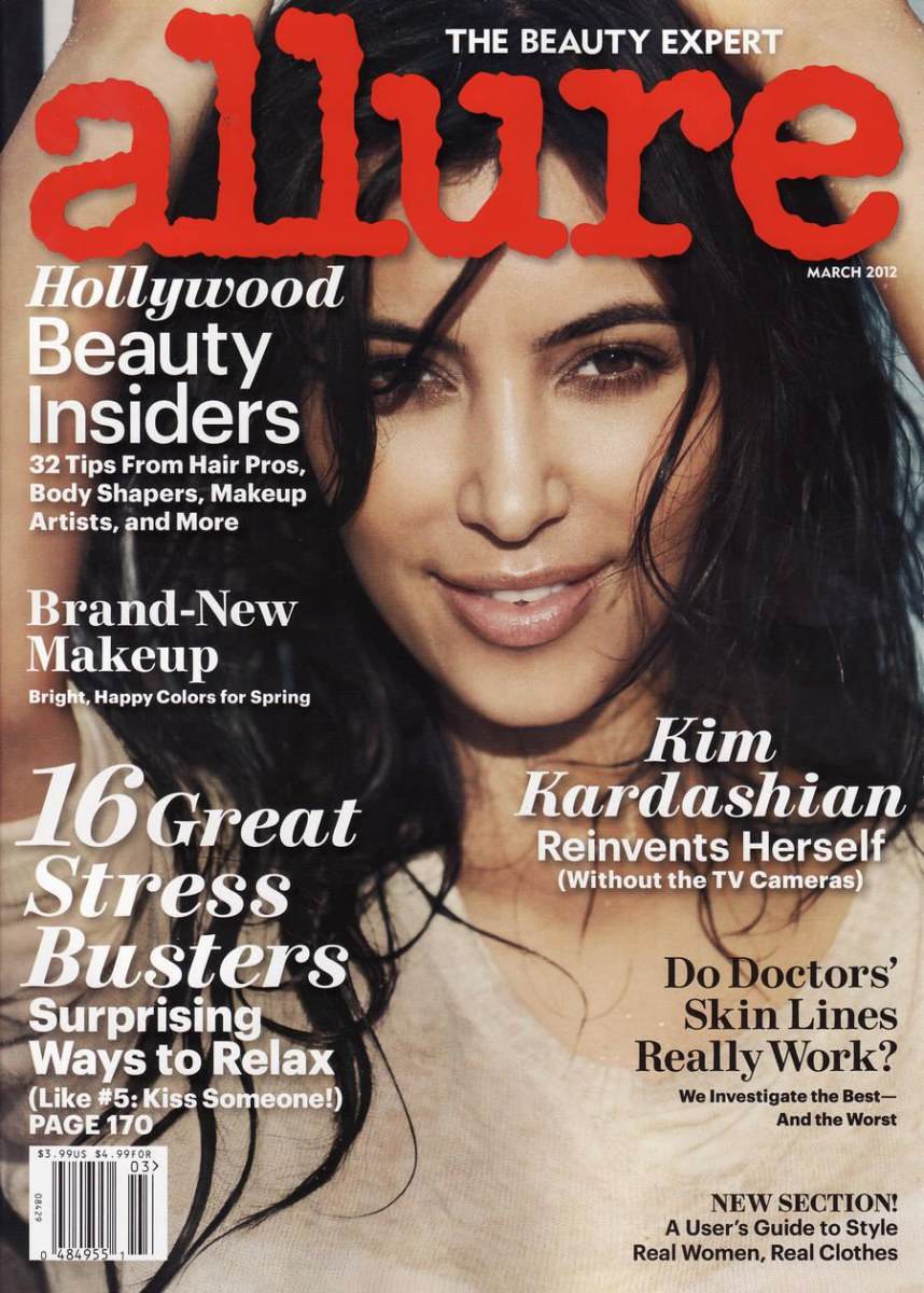 Kim Kardashian @ Allure Magazine March 2012