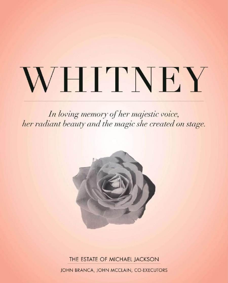 Whitney houston @ Billboard Magazine February 25, 2012