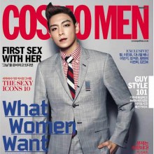 T.O.P @ Cosmo Men Magazine Korea March 2012