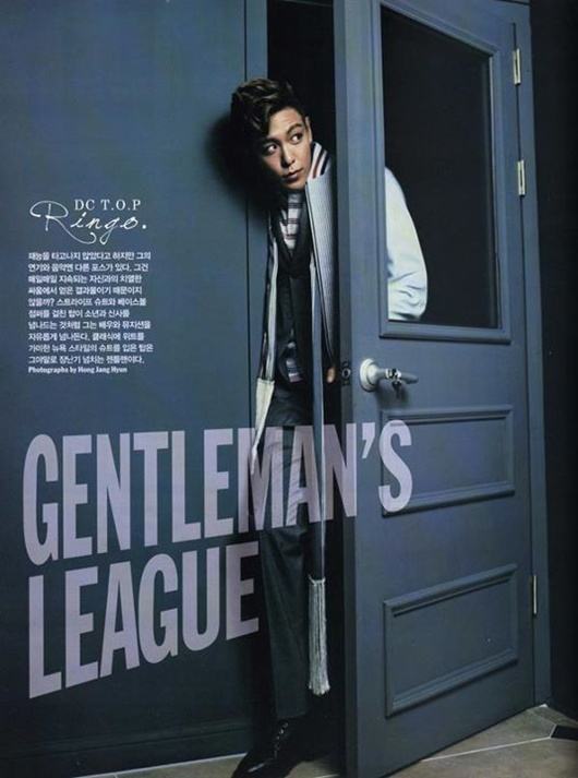 T.O.P @ Cosmo Men Magazine Korea March 2012