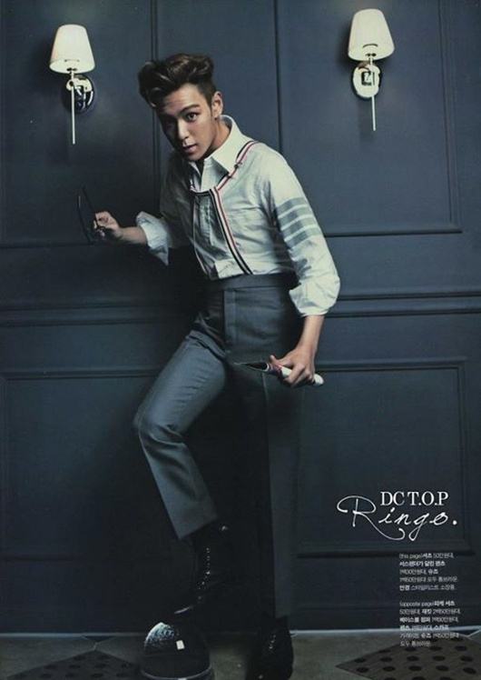 T.O.P @ Cosmo Men Magazine Korea March 2012