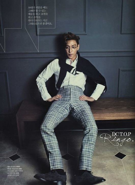 T.O.P @ Cosmo Men Magazine Korea March 2012