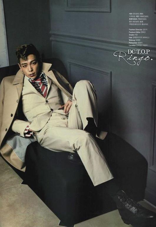 T.O.P @ Cosmo Men Magazine Korea March 2012
