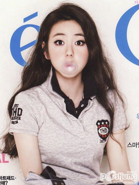 โซฮี วันเดอร์เกิร์ล เปาน้อยน่ารัก ถ่ายแบบขึ้นปก Cec