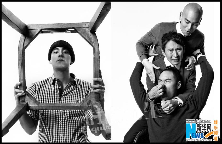 Ethan Ruan & Eddie Peng @ Esquire Magazine HK February 2012