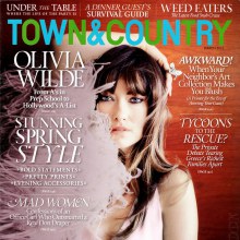 Olivia wilde @ Town & Country Magazine March 2012