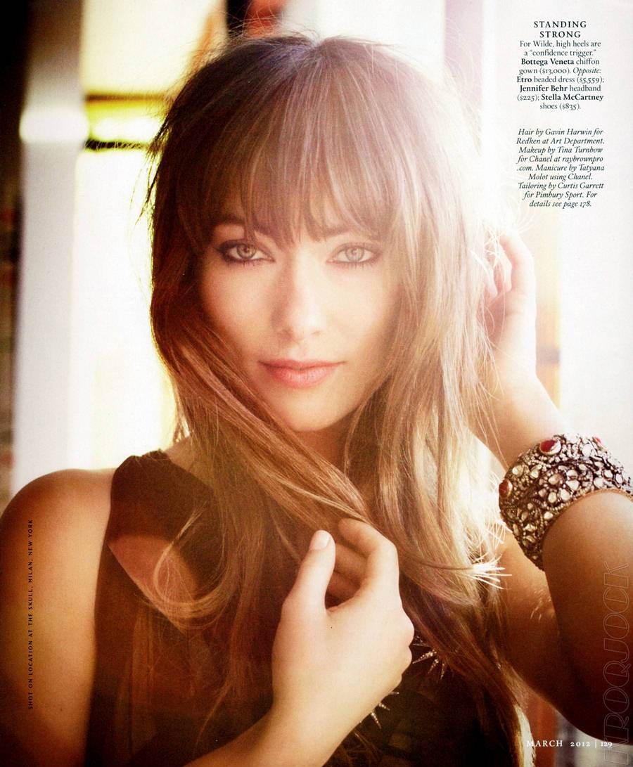 Olivia wilde @ Town & Country Magazine March 2012