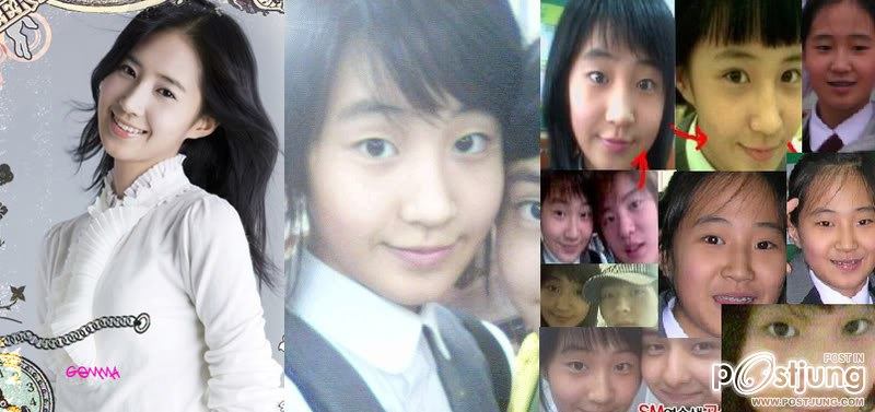 SNSD ก่อนศัลยกรรม เปรียบเทียบความต่าง ก่อน-หลังศัลยกรรม