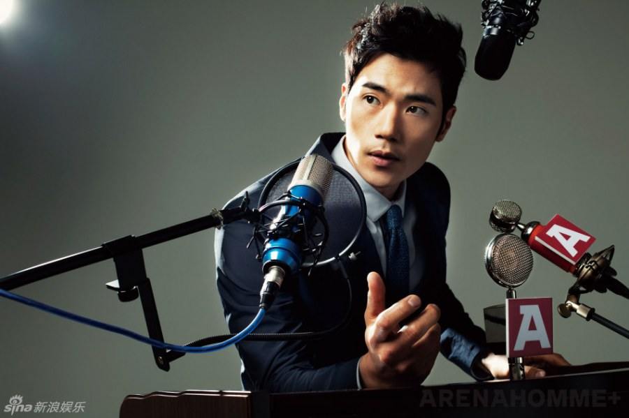 Jung Woo Sung & Others @ Arena Homme+ March 2012
