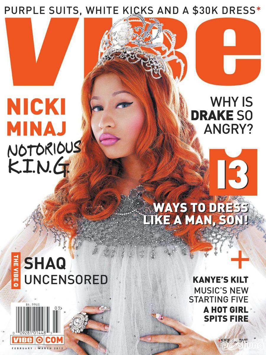 Nicki Minaj @ Vibe Magazine Feb/Mar 2012