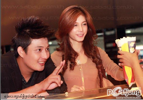 កញ្ញាប៊ី អារីយ៉ា និងលោកជា សុវណ្ណរាន៍ថ្ងៃ valentine's Day
