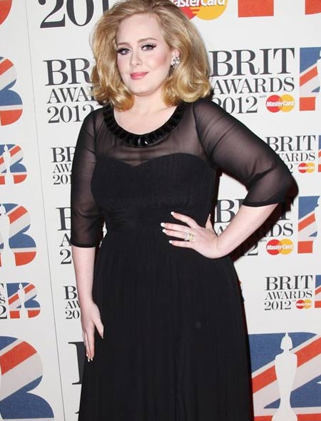 ผลรางวัล Brit Award อเดล ซิวเพียบ - ชูนิ้วกลางบนเวที