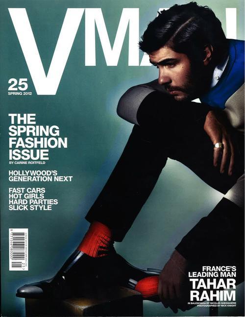 Tahar Rahim @ VMan #25 Spring 2012