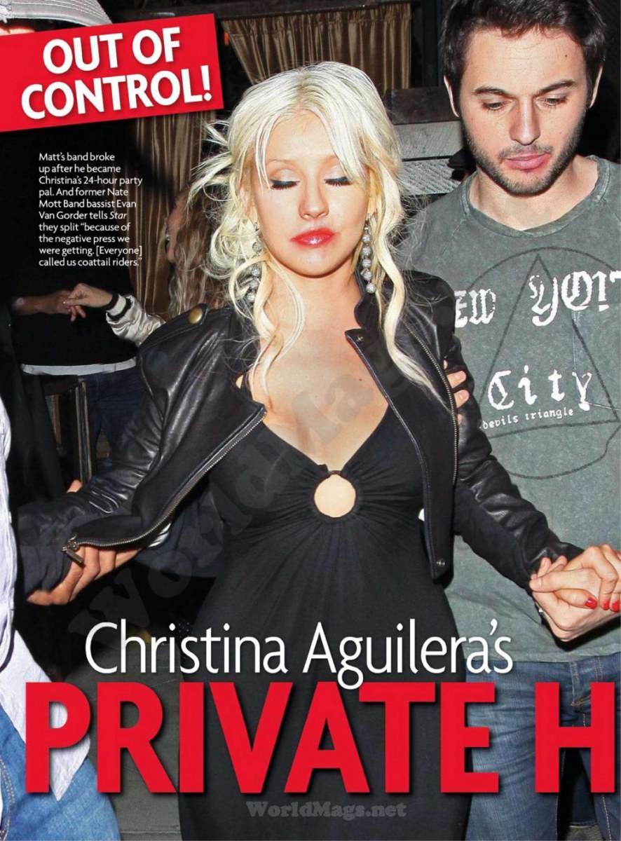 Christina aguilera @ Star Magazine March 2012
