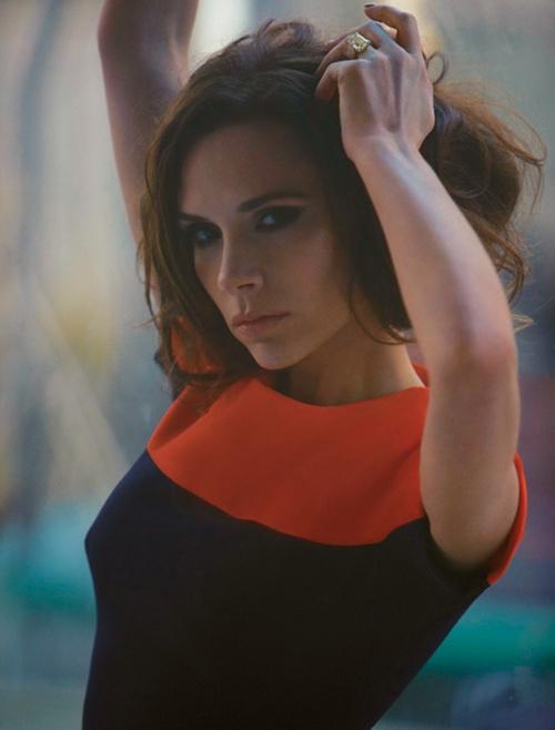 Victoria Beckham Sizzles on Two Covers for Madame Figaro