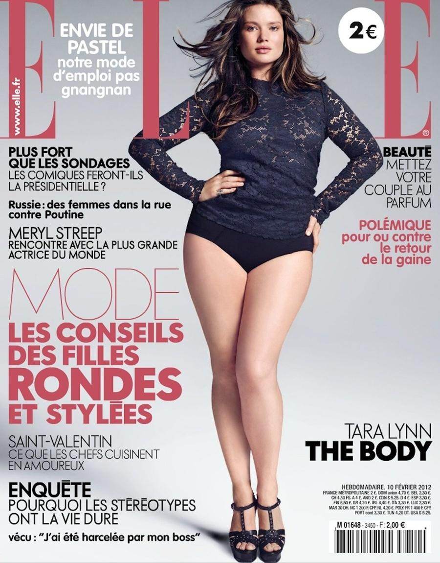 Tara lynn @ elle france N° 3450 10th february 2012