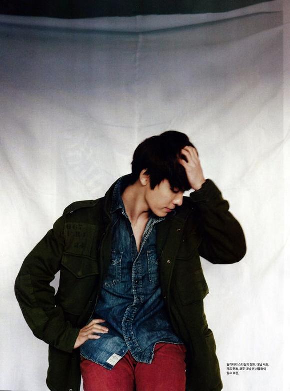 Super Junior's Donghae @ Elle Girl Korea March 2012