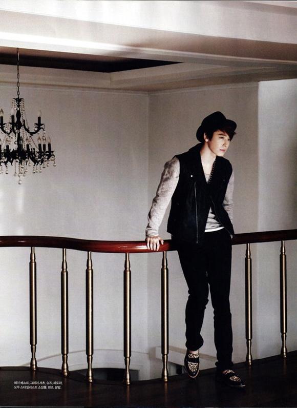 Super Junior's Donghae @ Elle Girl Korea March 2012