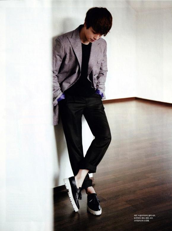 Super Junior's Donghae @ Elle Girl Korea March 2012
