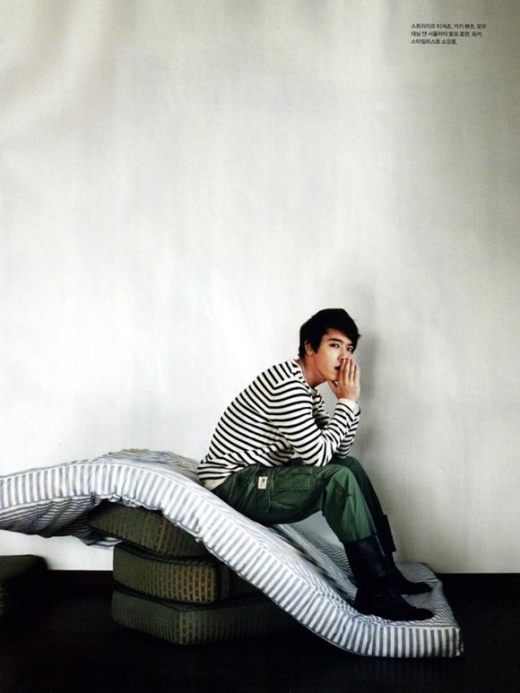 Super Junior's Donghae @ Elle Girl Korea March 2012