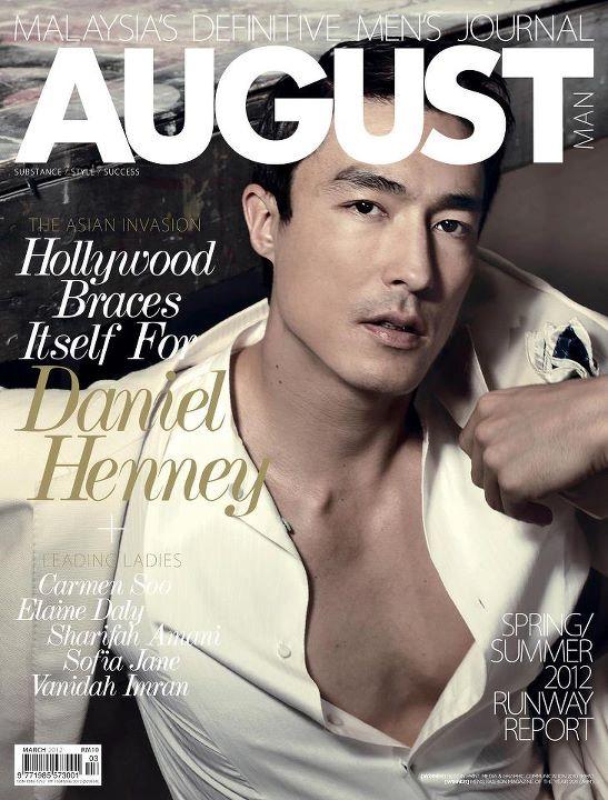 Daniel Henney @ AUGUST MAN Malaysia March 2012
