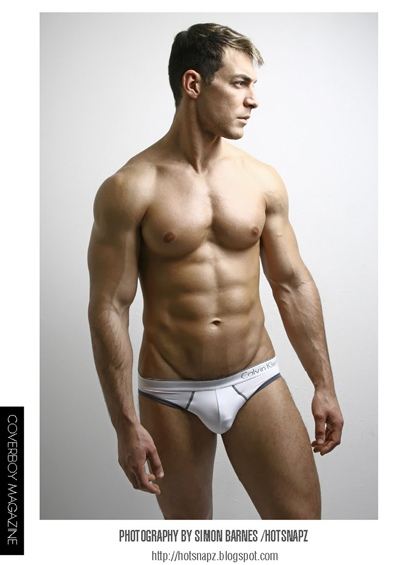 Featured fitness model Mehdi : Coverboy Magazine : HQ images