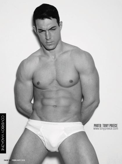 Featured fitness model Mehdi : Coverboy Magazine : HQ images