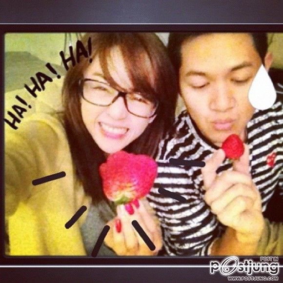 เป้ย อวดรูปหวานใจคนใหม่ สวีทกันหวานเจี๊ยบ!