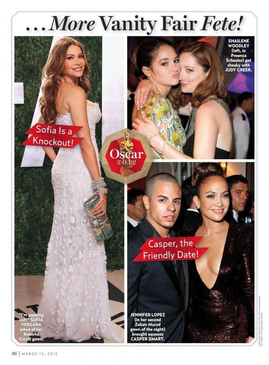 Oscars best & worst dressed stars @ US weekly issue 891 March 2012