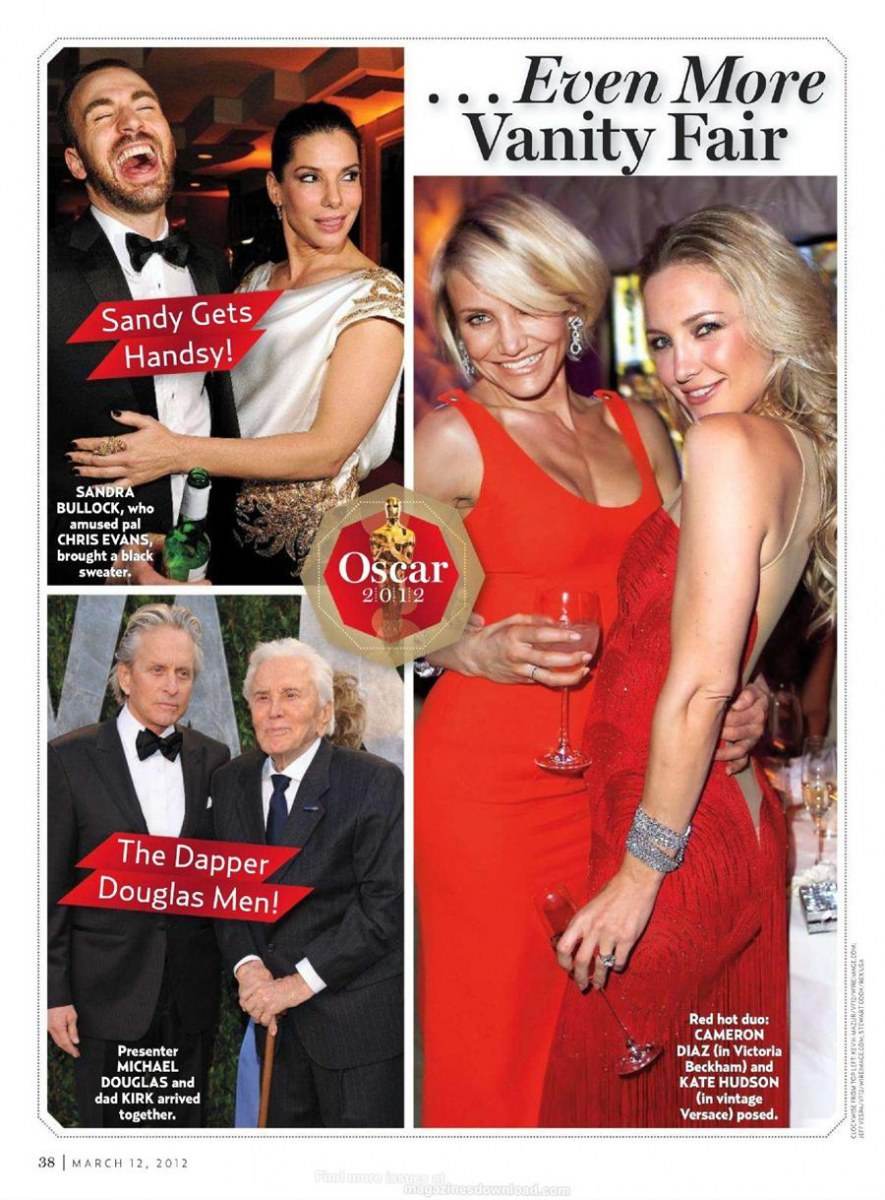 Oscars best & worst dressed stars @ US weekly issue 891 March 2012