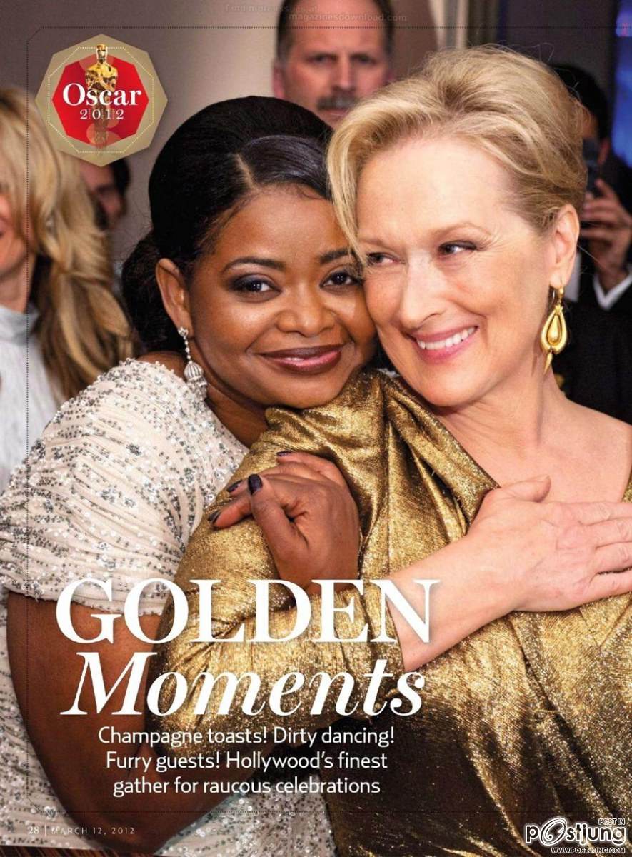 Oscars best & worst dressed stars @ US weekly issue 891 March 2012