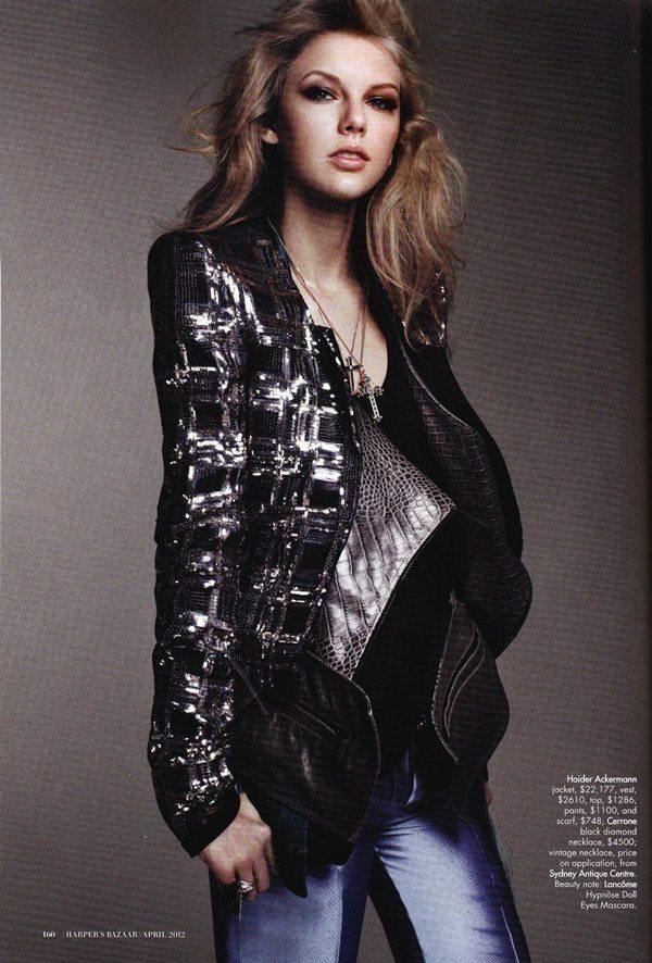 Taylor Swift @ Harper's Bazaar Australia April 2012