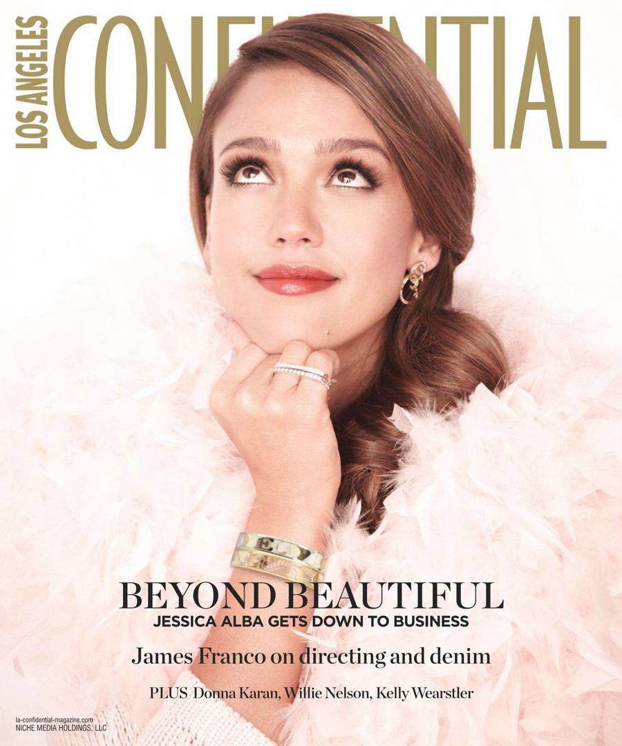 Jessica Alba @ LA Confidential Magazine March 2012