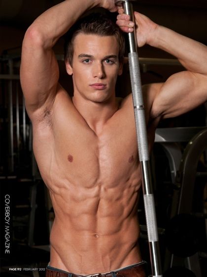 Featured fitness model Marc F : Coverboy Magazine : HQ images