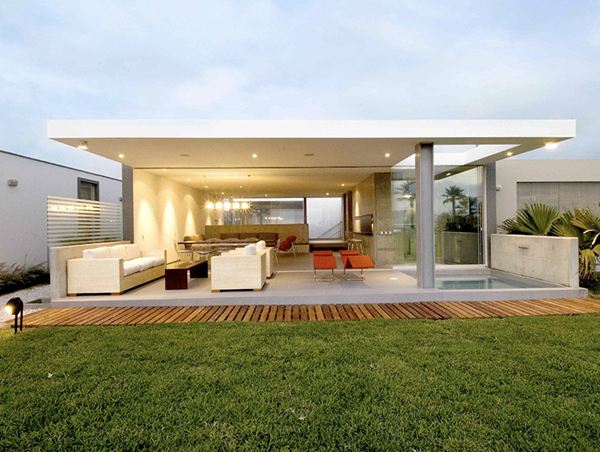 Island House Design in Peru - gorgeous seafront home