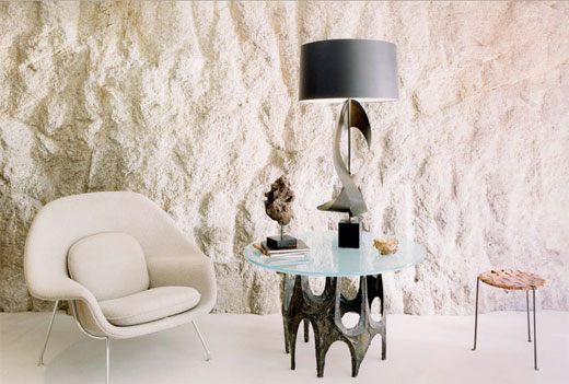 Contemporary Beach Home - concrete and stone