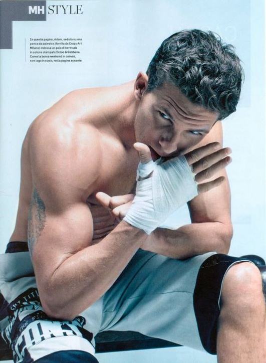 Adam Senn @ Men's Health Italy March 2012