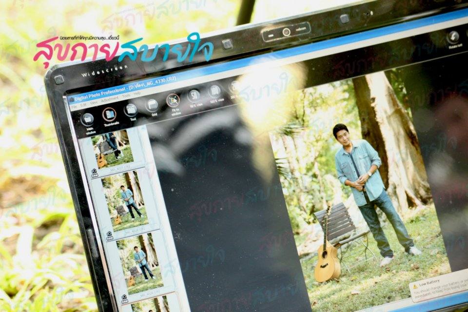 ก้อง สหรัถ เบื้องหลังถ่ายแบบนิตยสาร สุขกายสบายใจ ฉบับเดือนมีนาคม