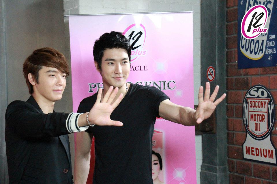 Pancake / Donghae / Siwon @ 12plus Miracle Photogenic