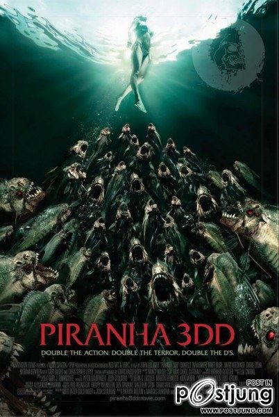 โปสเตอร์ Piranha 3DD ( ปิรันย่า ภาค2 )